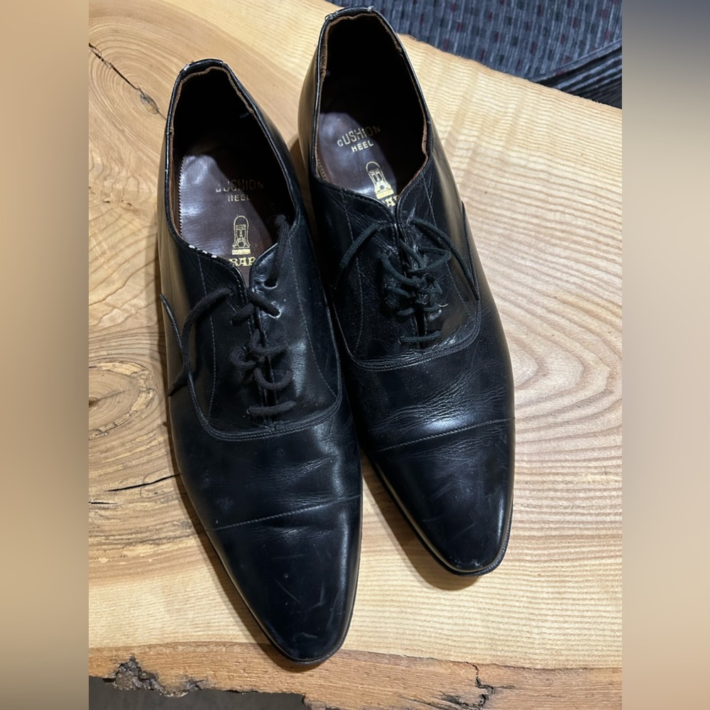 70s Real Leather men’s shoes customs